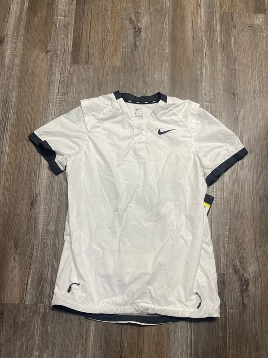 Nike Other - Nike Baseball Cage Windshirt Coaches Side Zip Pockets White Mens S BQ3237-100